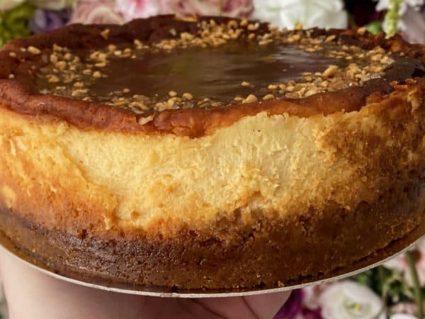 Karamelový cheesecake bezlepkový bezlaktózový