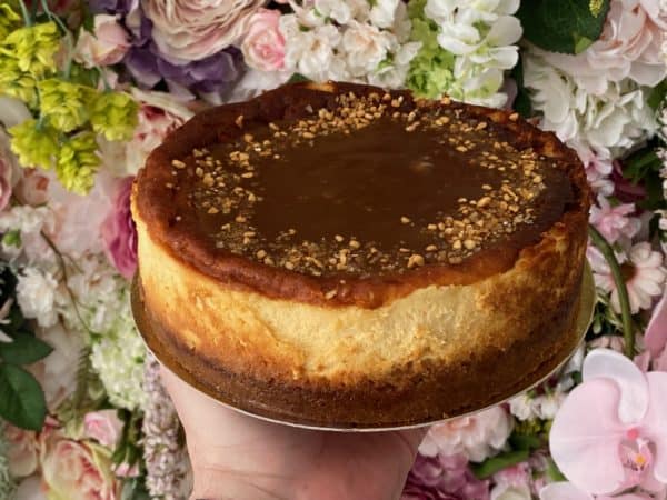 Karamelový cheesecake bezlepkový bezlaktózový