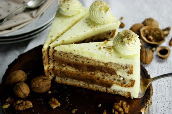 Orechová torta bezlepková. Toty NItra