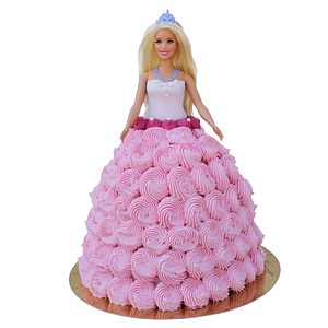 Torta Barbie bábika. Torty cukráreň Nitra