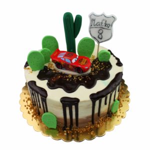 Torta Cars s autíčkom. Detské torty NItra