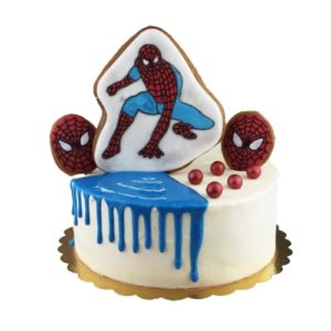Torta Spiderman s perníkom. Cukráreň Nitra