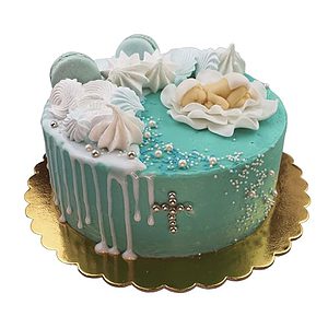 Torta na krst s bábätkom č.15