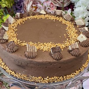 Arašidová torta horalková. Cukráreň Nitra.