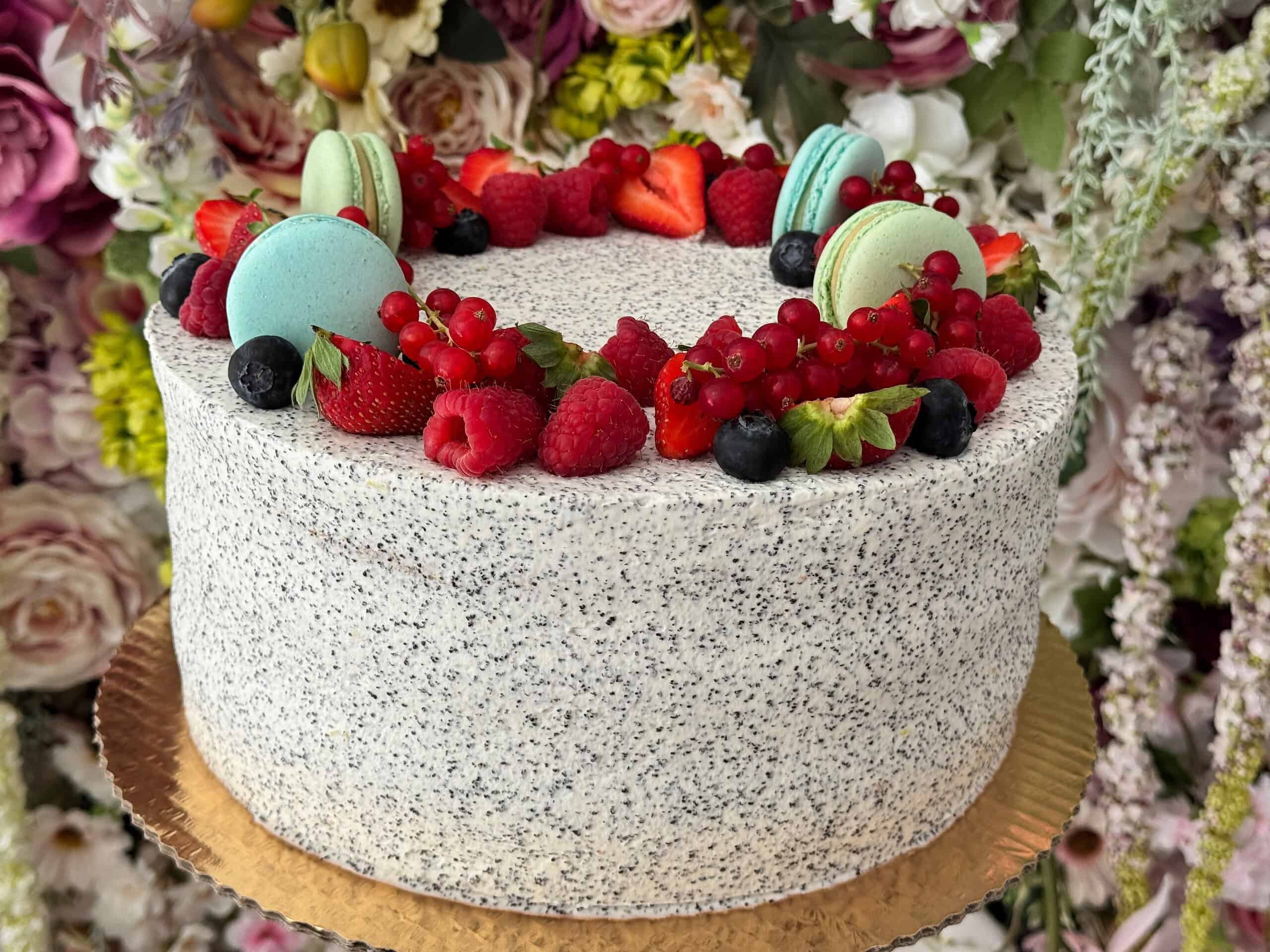 Maková torta exclusive bezlepková. Cukráreň Nitra