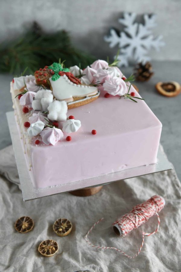 Vianočná punčová torta. Cukráreň Nitra