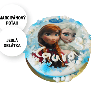Torta Frozen Elsa a Anna. Torty Nitra