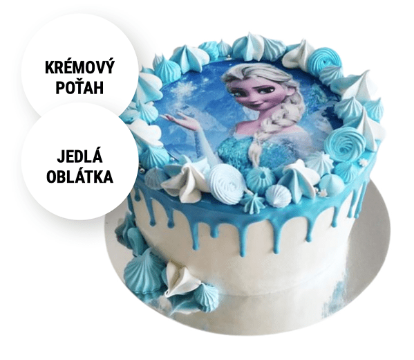 Torta Frozen Elsa č.1. Torty Nitra