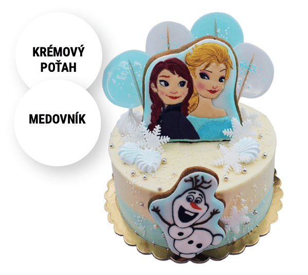 Torta Frozen Olaf. Torty Nitra