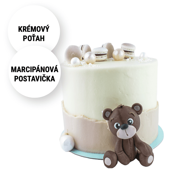 Torta Macko Uško z Ružovej cukrárne Nitra