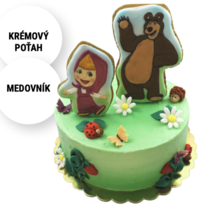 Torta Máša a medveď v lese. Torty Nitra