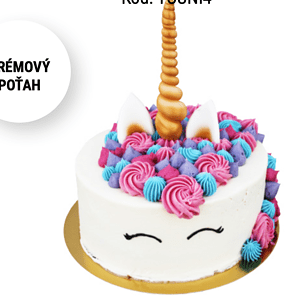 Torta Unicorn. Torty Nitra