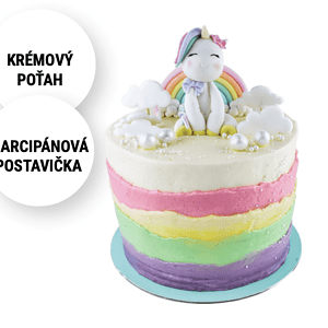 Torta dúhový Unicorn. Torty Nitra