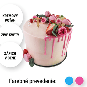 Torta na krst ruže. Torty Nitra