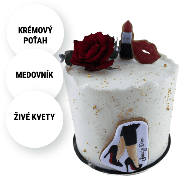 Torta pre ženu Beauty diva. Torty Nitra