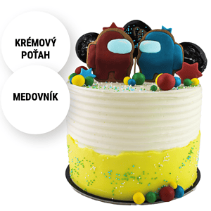 Detská torta Among US z Ružovej cukrárne Nitra