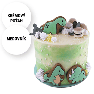 Detská torta Dinosaurus na objednávku Torty Nitra