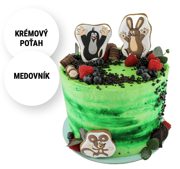 Detská torta Krtek Cukráreň Nitra