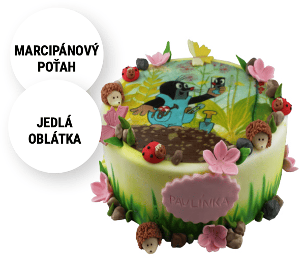 Detská torta Krtko na objednávku Cukráreň Nitra