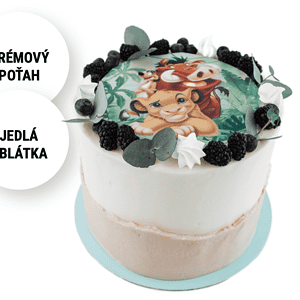 Detská torta Leví Kráľ Simba na objednávku Nitra