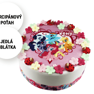 Detská torta My Little Pony z Ružovej cukrárne Nitra