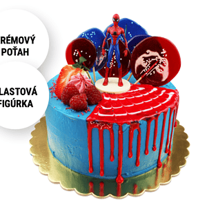 Detská torta Spiderman eshop Ružová cukráreň Nitra