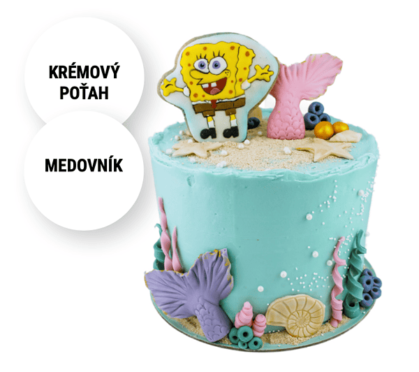 Detská torta Spongebob Torty Nitra