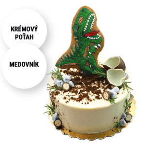 Detská torta T-REX Torty Nitra