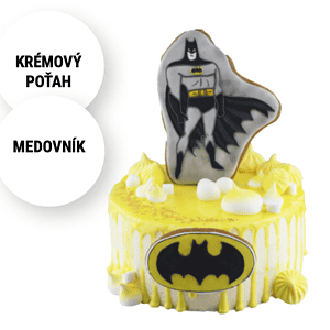 Torta Batman na objednávku z Torty Nitra