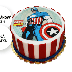 Torta Captain America Torty Nitra