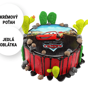 Torta McQueen z Ružovej cukrárne Nitra