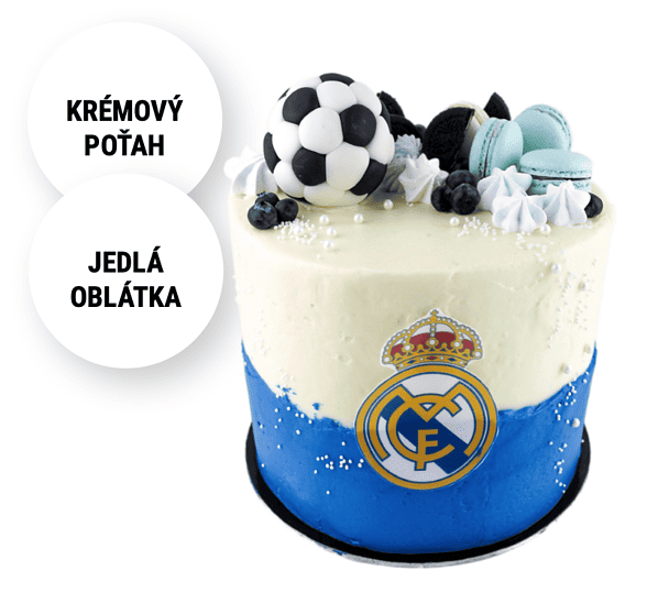 Torta Real Madrid na objednávku Torty Nitra