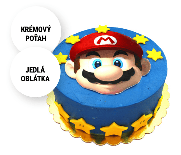 Torta Supermario na objednávku Torty Nitra