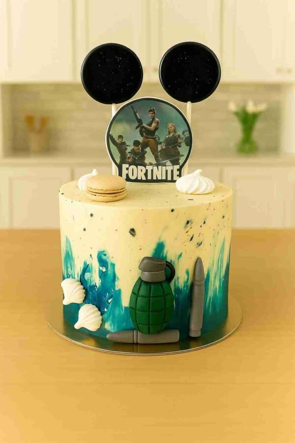 Torta Fortnite - Zombie- Torty pre každého z eshopu tortynitra.sk