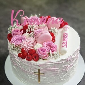 Torta na cirkevné sviatosti č.10 eshop torty Nitra Ružová cukráreň