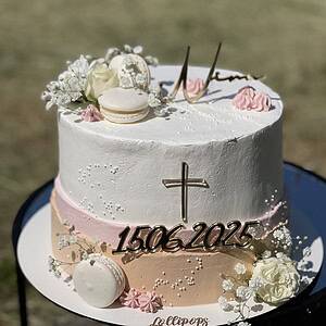 Torta na cirkevné sviatosti č.5 eshop torty Nitra Ružová cukráreň