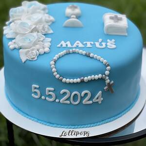 Torta na cirkevné sviatosti č.9 eshop torty Nitra Ružová cukráreň