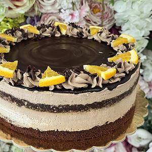 Čoko pomarančová torta eshop torty Nitra Ružová cukráreň