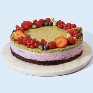 Pistáciová vegánska torta exclusive eshop Torty